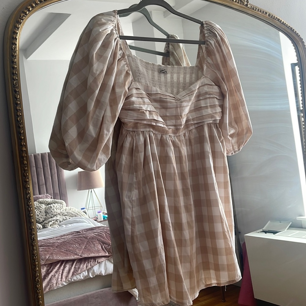 Checkered Abercrombie Dress